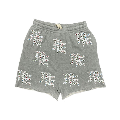 M.E.  'ME' Logo Shorts - GREY