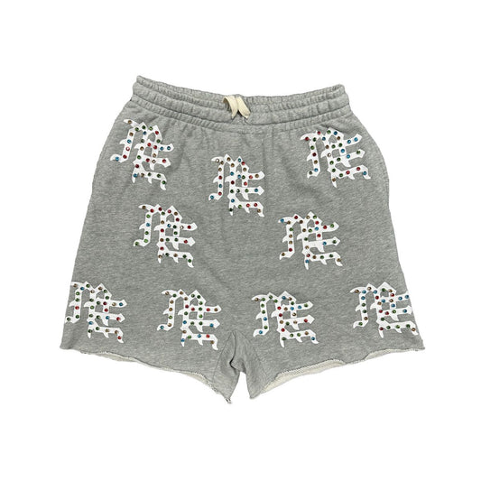 M.E.  'ME' Logo Shorts - GREY