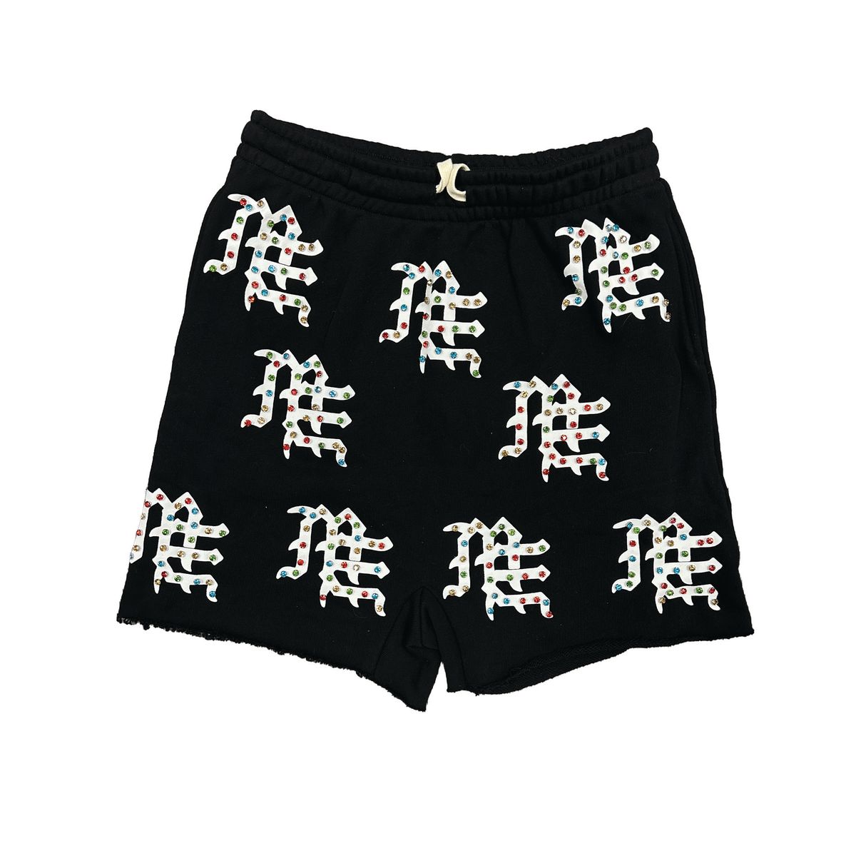 M.E.  'ME' Logo Shorts - BLACK