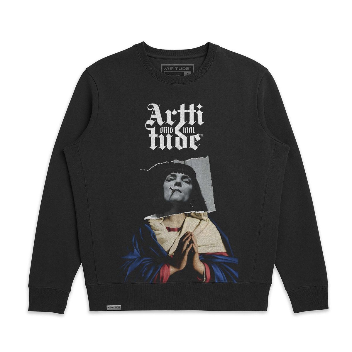Virgin in Prayer Classic Crewneck
