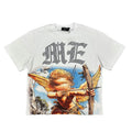 M.E. White Angel Rhinestone Tee -WHITE