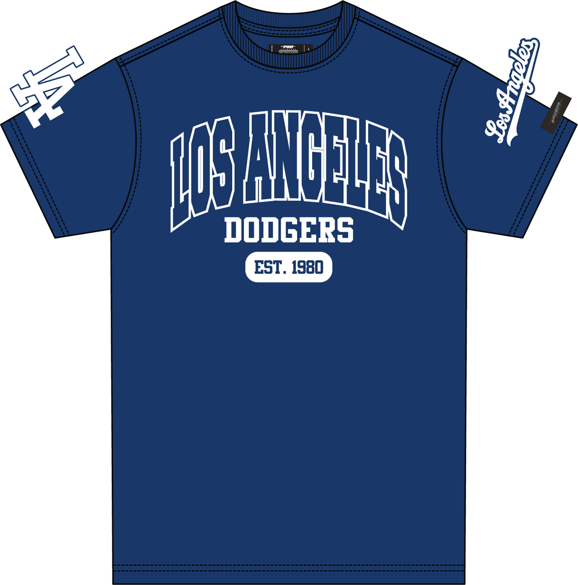 PRO STANDARD LOS ANGELES DODGERS CITY ARCH M SJ TEE (LLD1315764)