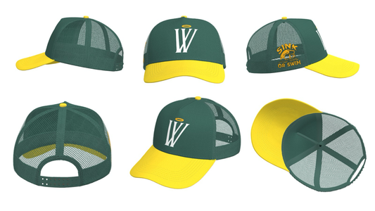 Sink or Swim Trucker (Green/Yellow) (MR-5030)