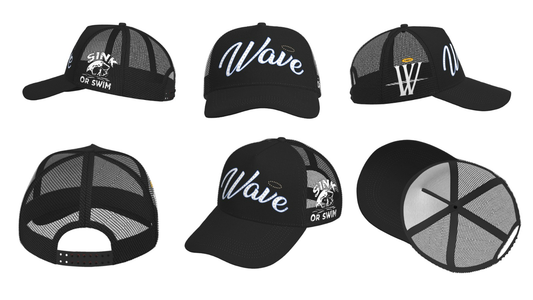 Sink or Swim Trucker (black) (MR-5033)