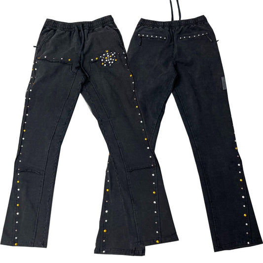 Hudson Jogger 586 Studded Fleece Flair BLK