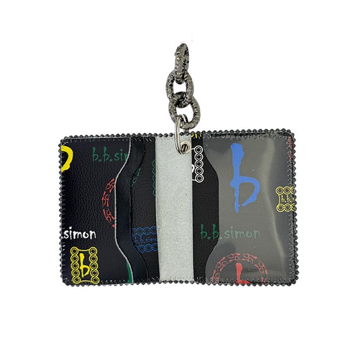 B.B SIMON WALLET/CHAIN WAL-R62-MULTI-BF-CH9