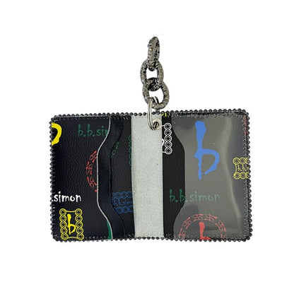 B.B SIMON WALLET/CHAIN WAL-R62-MULTI-BF-CH9