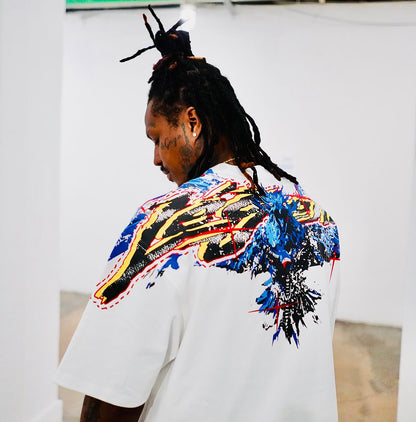 HUDSON LEGENDE TEE 285GSM (589) WHITE