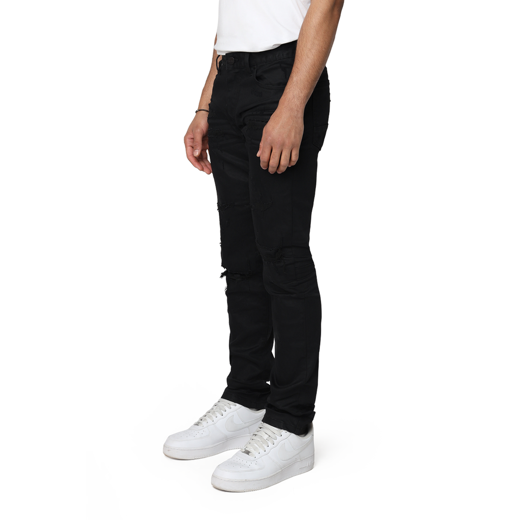 SMOKE RISE VINTAGE WASHED JEANS (JP23733)