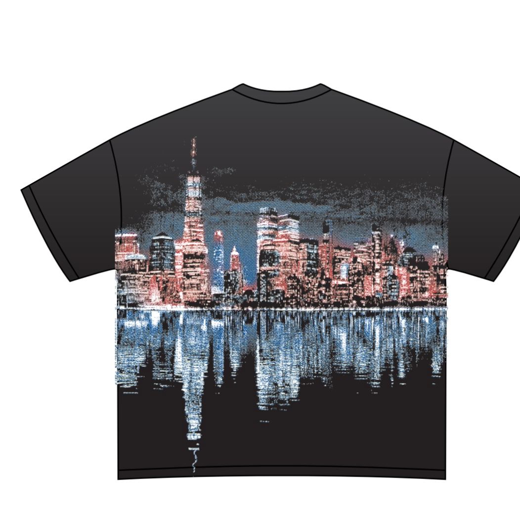 MR WAVE LIBERTAD TEE MR-6001 (BLACK)