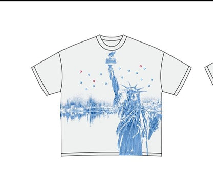 MR WAVE LIBERTAD TEE MR-6001 (WHT)