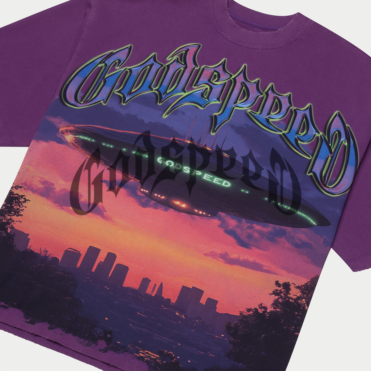 GOD SPEED U.A.P (Purple Wash)