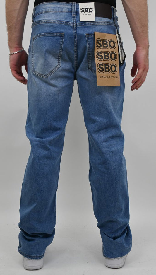 ARMOR LIGHT BLUE RIPPED SLIM JEANS SBO_04002_SL