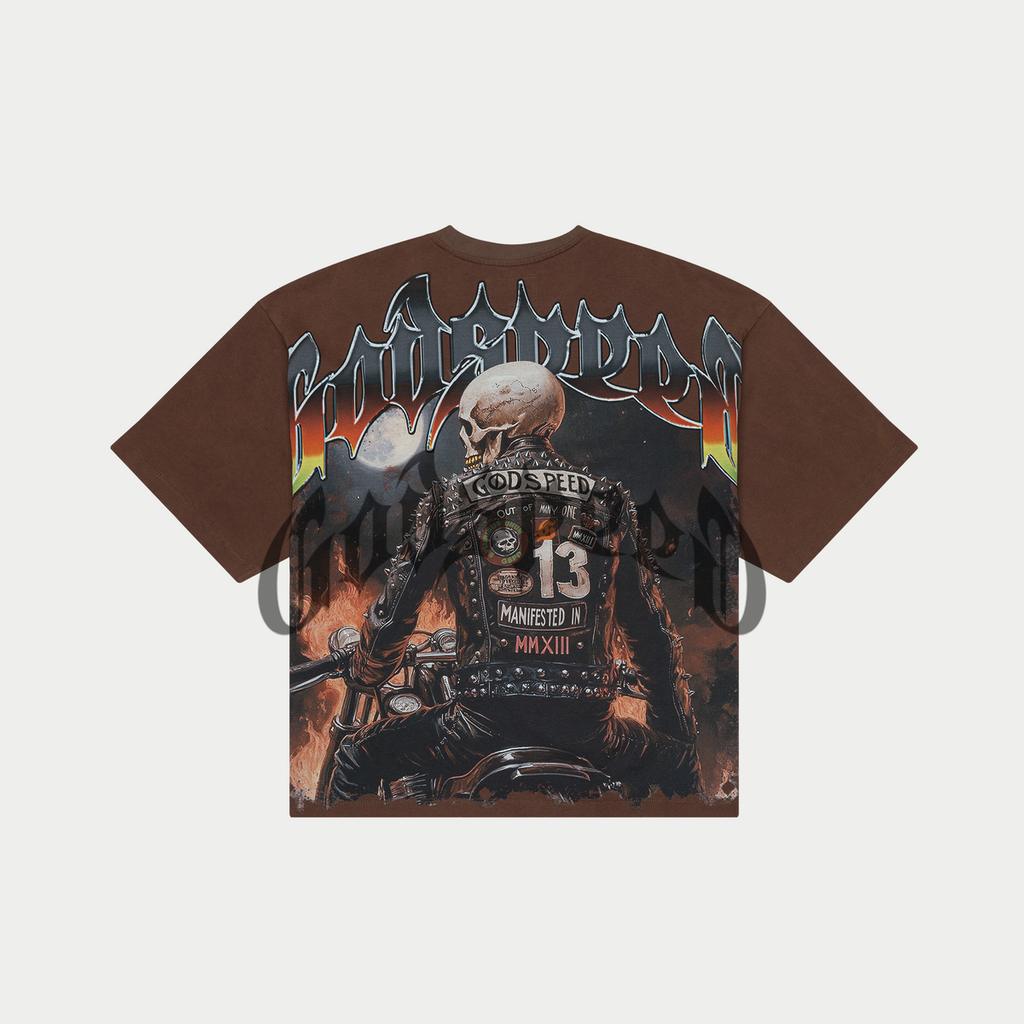 GOD SPEED Biker Nation (Mocha)