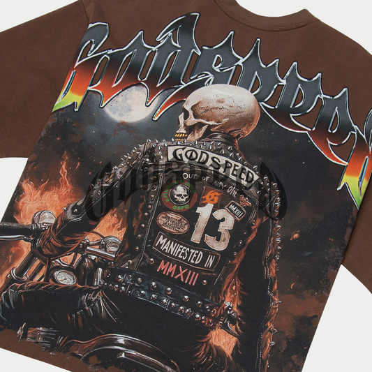 GOD SPEED Biker Nation (Mocha)