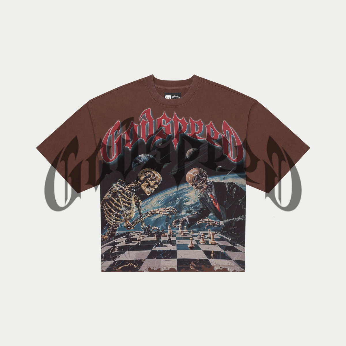 GOD SPEED Checkmate (Brown wash)