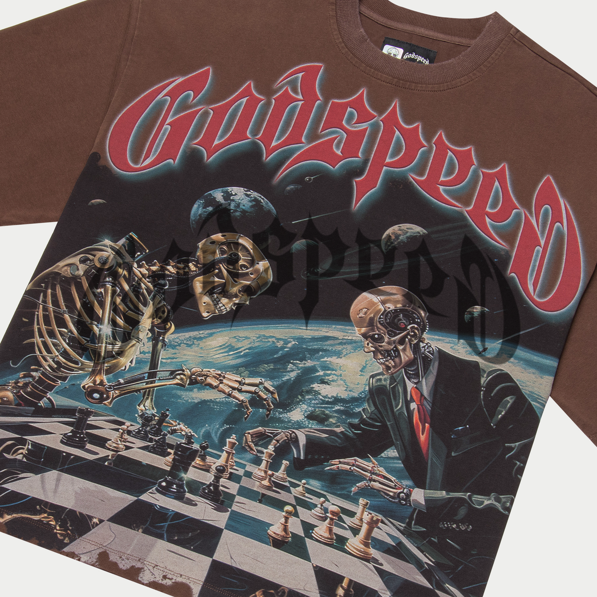 GOD SPEED Checkmate (Brown wash) – SNKRS X PRESS