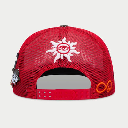 GS FOREVER TRUCKER HAT (Cherry)
