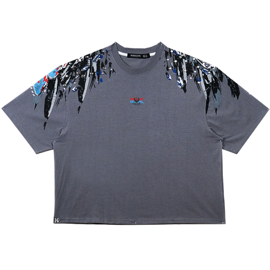 HUDSON LEGENDE TEE 285GSM (589) GREY