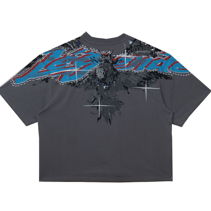 HUDSON LEGENDE TEE 285GSM (589) GREY