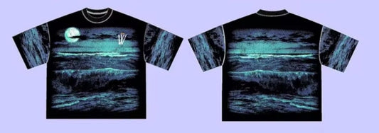 MR WAVE Las OLas Tee MR-7001 (BlK)