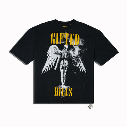 GFTD LA 'GIFTED HILLS' BLACK TEE