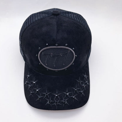 HUDSON DIAMOND 777 SUEDE TRUCKER HAT (CD0343)