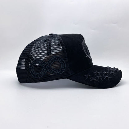 HUDSON DIAMOND 777 SUEDE TRUCKER HAT (CD0343)