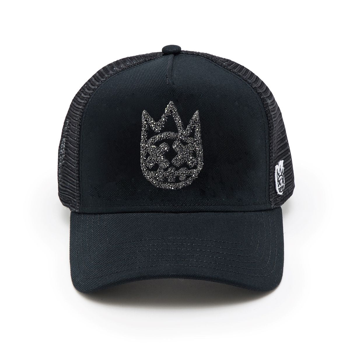 CULT CRYSTAL LOGO MESH BACK TRUCKER HAT (625BC-CH200A)