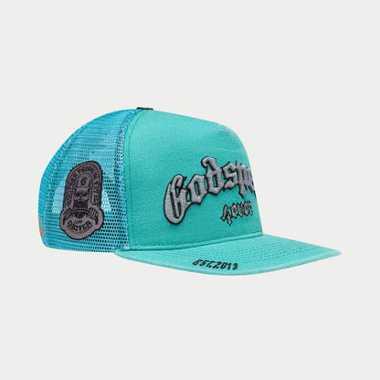 GS Forever Trucker Hat (Teal Washed)