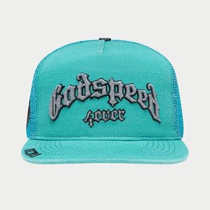 GS Forever Trucker Hat (Teal Washed)