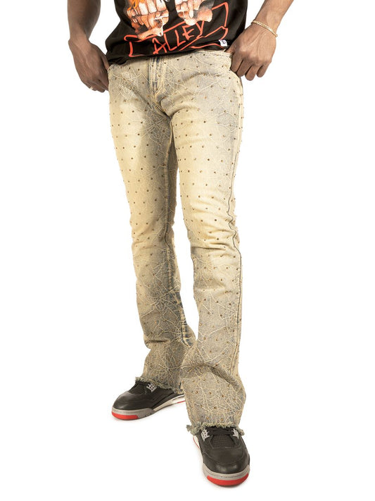 FROST ROMANO STACKED STONE JEANS (F1764)