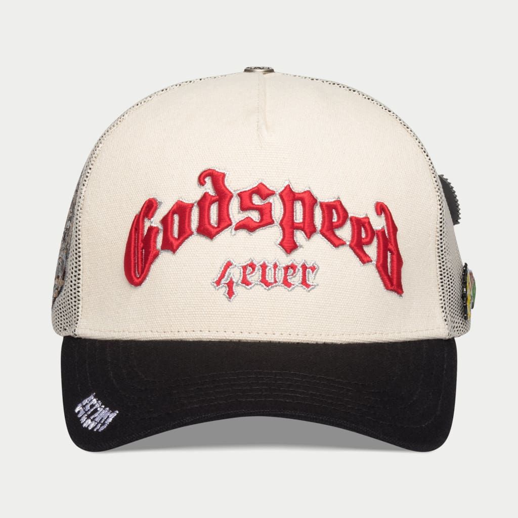 GS FOREVER TRUCKER HAT (White/Black)