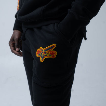 HUDSON HOMME JOGGER (550)-BLACK