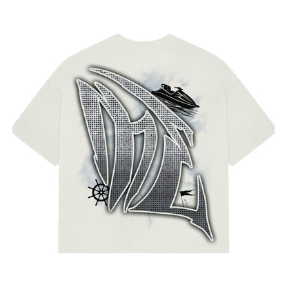 Mixed Emotion  'Jetski' Rhinestone Tee