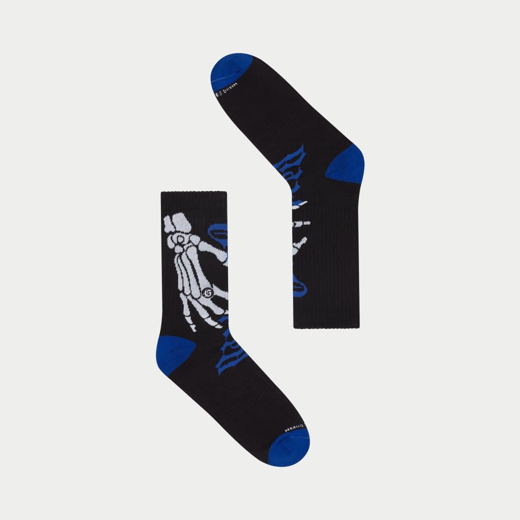 Godspeed Ten Toes Down Sock (BLK/BLU)