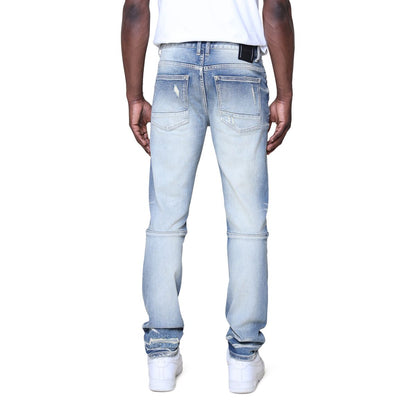 SMOKE RISE VINTAGE WASHED JEANS (JP23733)