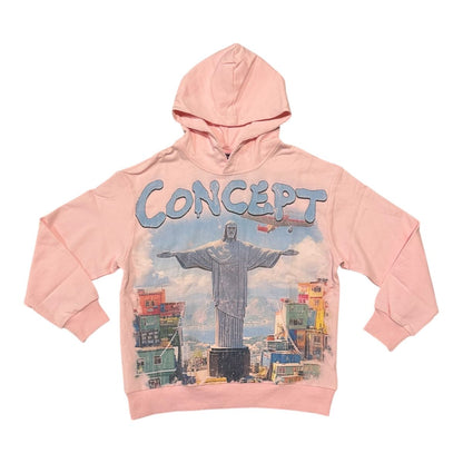 CONCPTS  "FAVELA" HOODY - PINK (CHOODY_2)