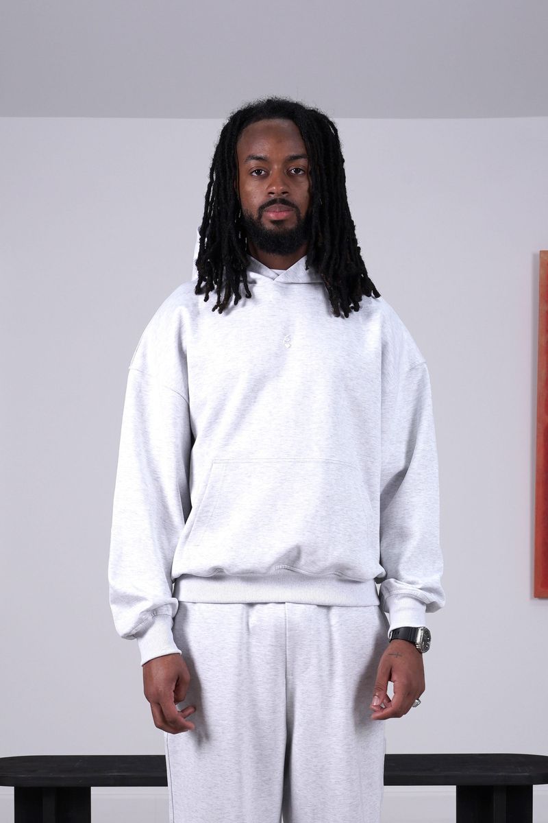 Sixth June Heavy cotton long sleeves hoodie 25769-LGRE