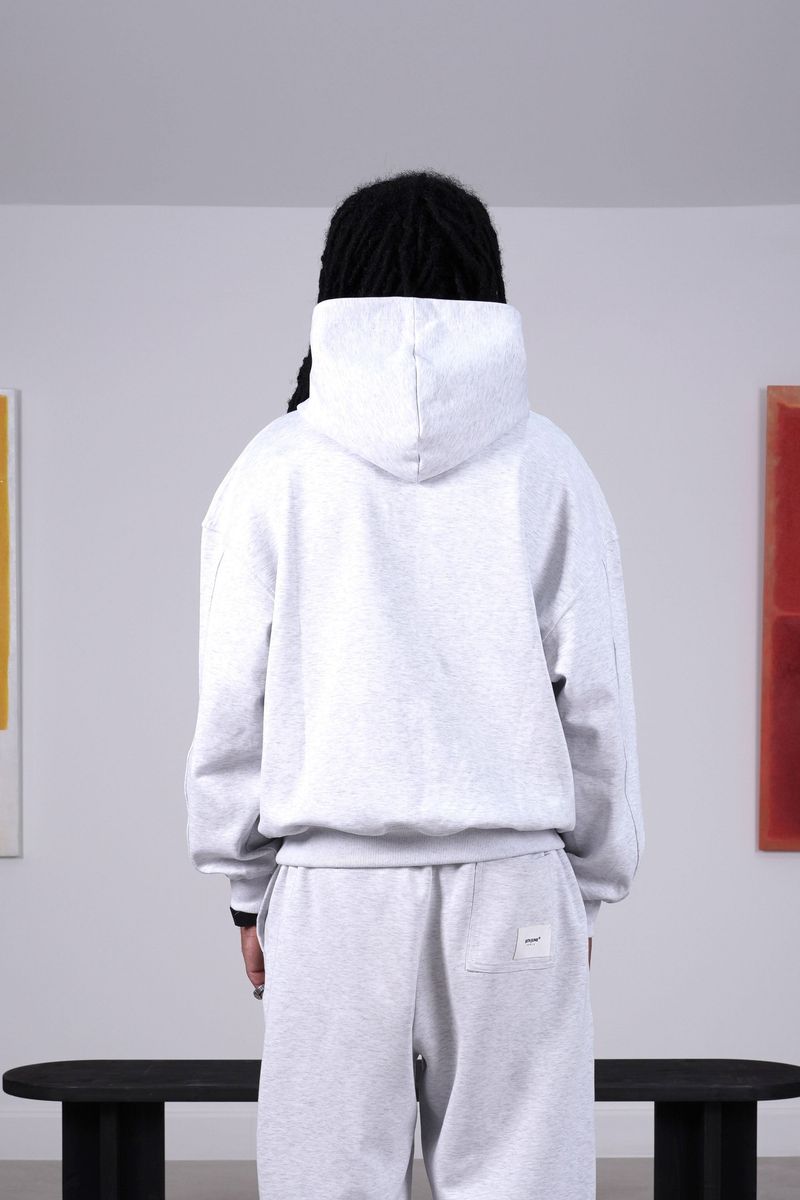 Sixth June Heavy cotton long sleeves hoodie 25769-LGRE