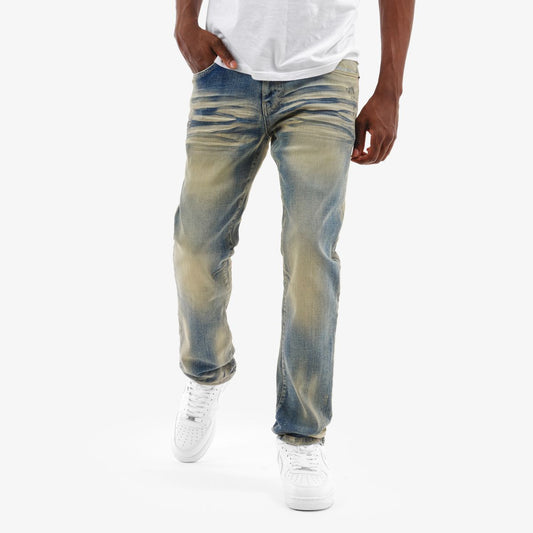 COPPER RIVET SLIM  FIT PREMIUM WASHED JEANS 533016-DTB