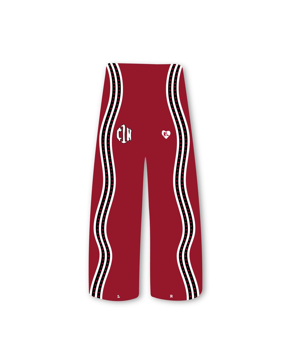 RED LETTERS C1N x RL Pants - Red