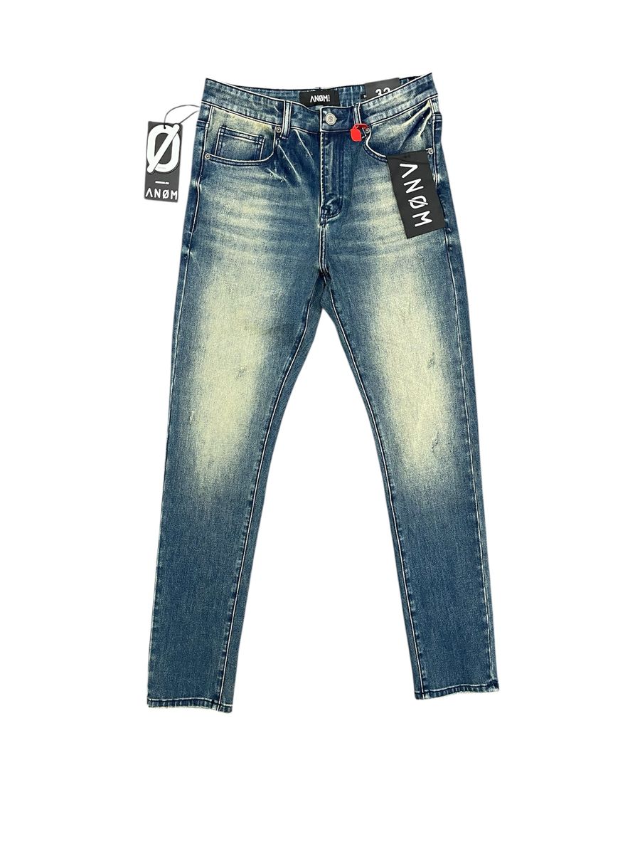 ANOM 360 Skinny Jeans - Vintage Blue Wash