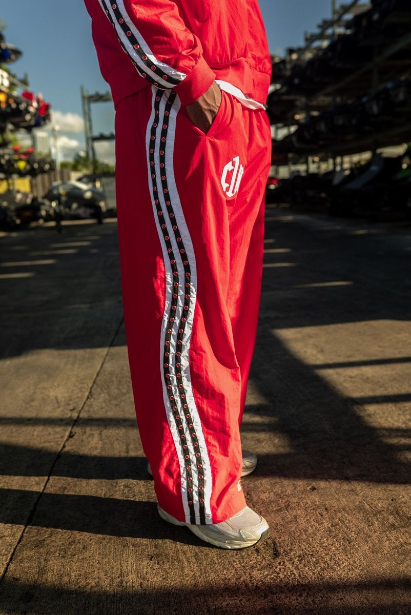 RED LETTERS C1N x RL Pants - Red