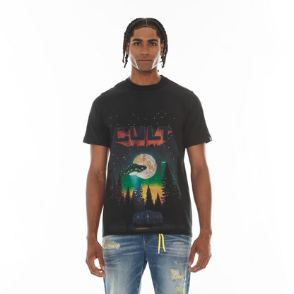 CULT SHORT SLEEVE CREW NECK TEE "ALIENS" (626A1-K23A)