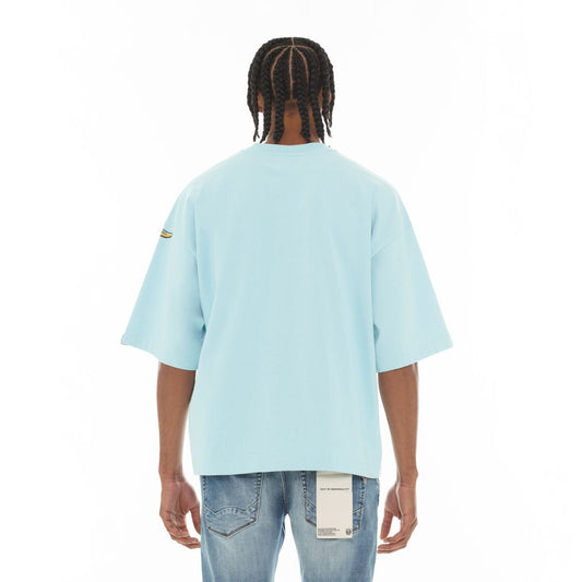 CULT OVERSIZED SHORT SLEEVE CREW NECK TEE "PREDATOR" (626A2-K42A)