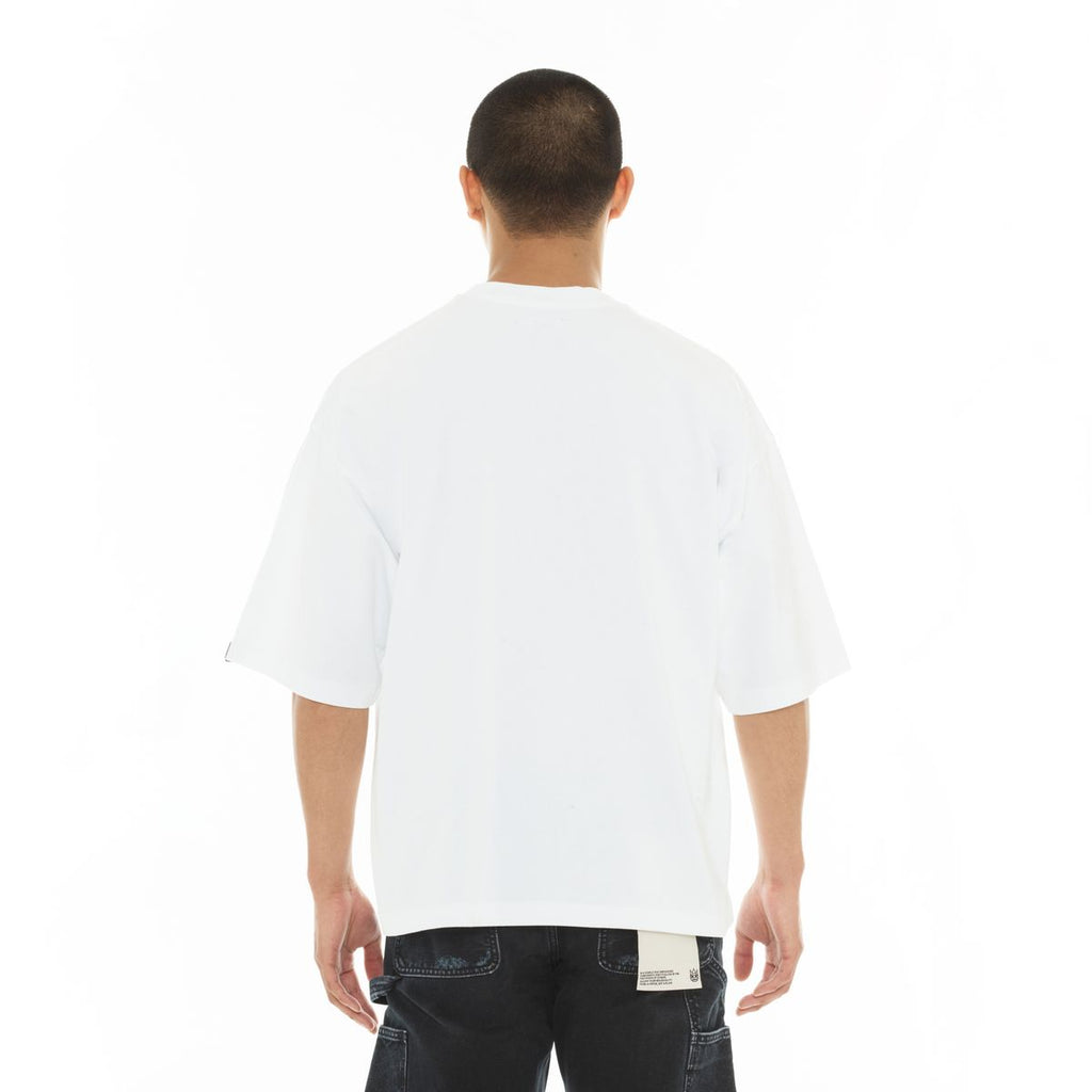 CULT OVERSIZED SHORT SLEEVE CREW NECK TEE "LOST PARADISE" (626A2-K45A)
