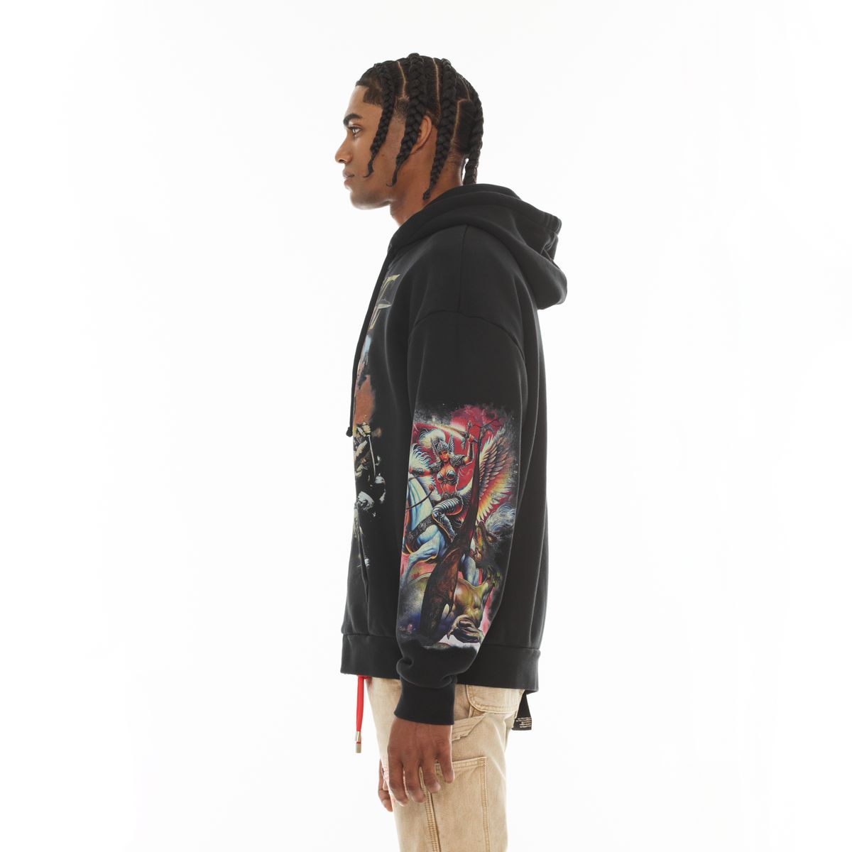 Cult's Zip Novelty Hoody "HORSEMAN" (626A2-TP14A)