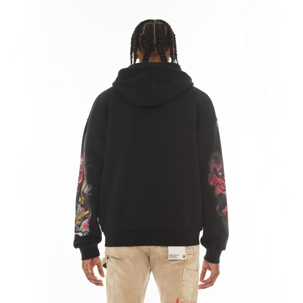 Cult's Zip Novelty Hoody "HORSEMAN" (626A2-TP14A)