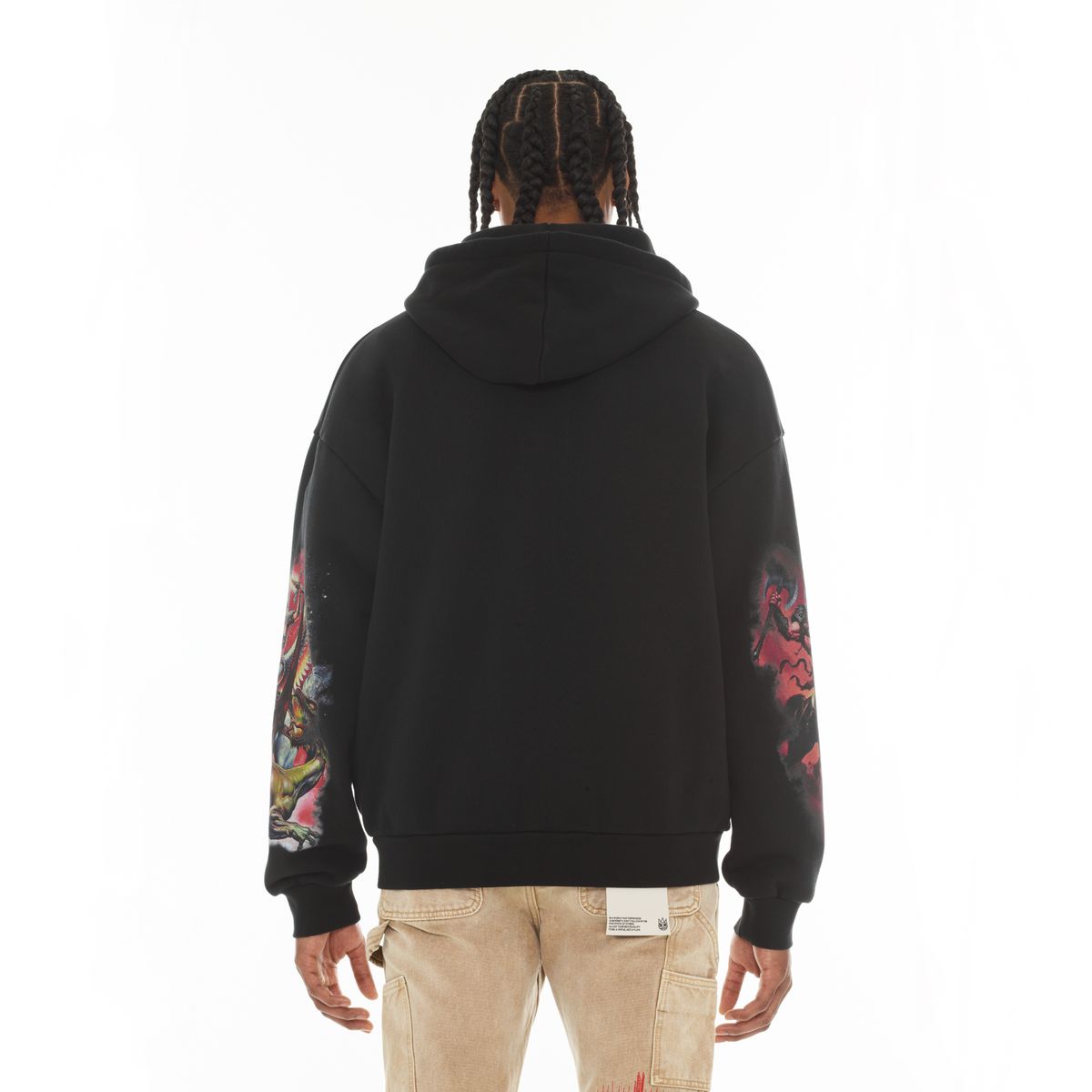 Cult's Zip Novelty Hoody "HORSEMAN" (626A2-TP14A)